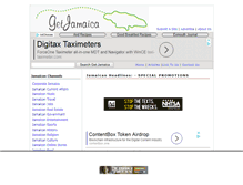 Tablet Screenshot of getjamaica.com
